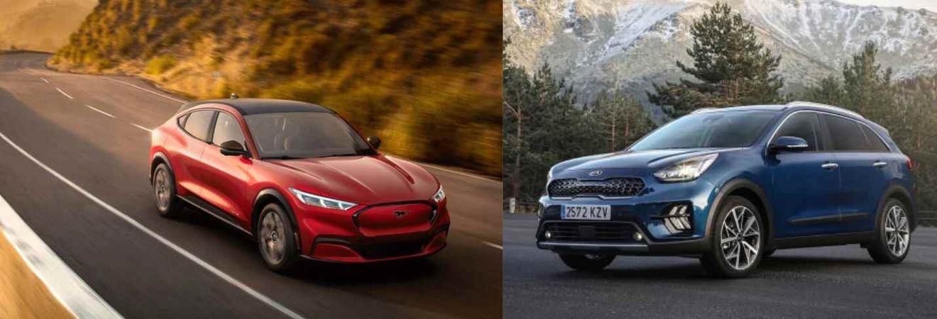 ¿Merece la pena pagar los 3,800 euros de diferencia entre el Ford Mustang Mach e Estándard RWD y el KIA e-Niro Emotion?