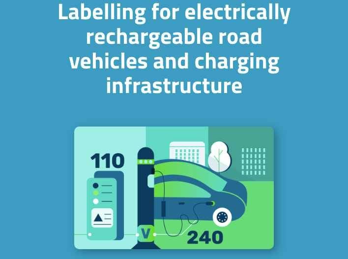 Así será la etiqueta europea para coches eléctricos y puntos de recarga públicos