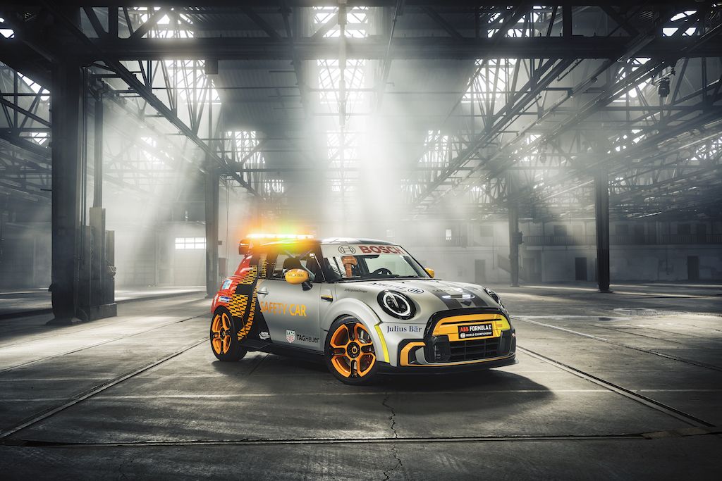 El Mini Pacesetter será el nuevo Safety Car 100% eléctrico de la Fórmula E