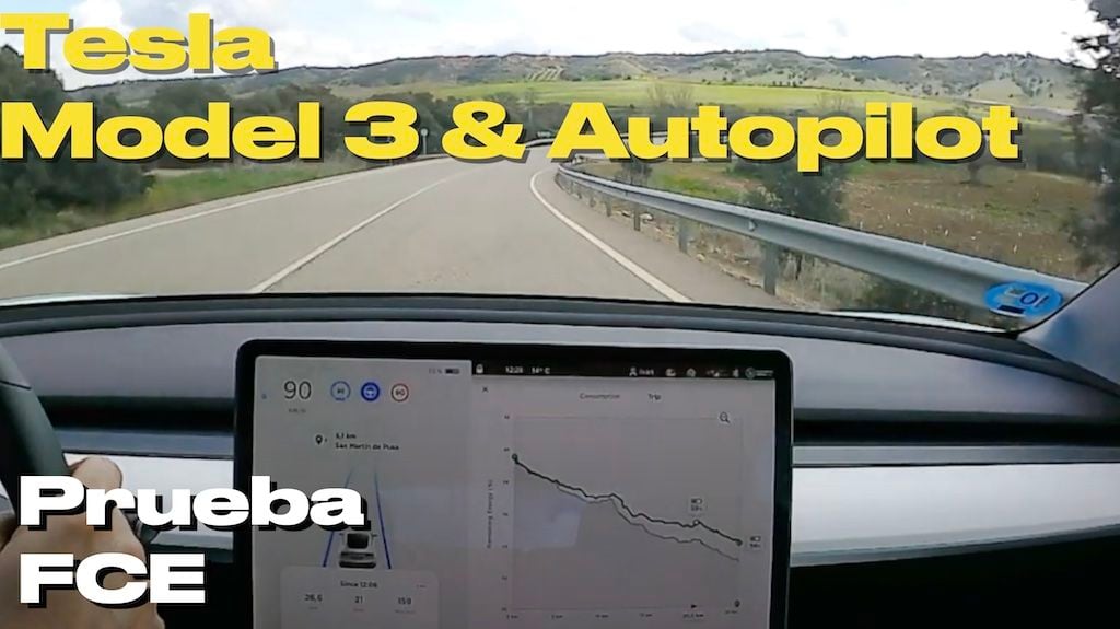 Prueba FCE. Probamos la eficiencia y el Autopilot de un Tesla Model 3 en carreteras secundarias (vídeo)