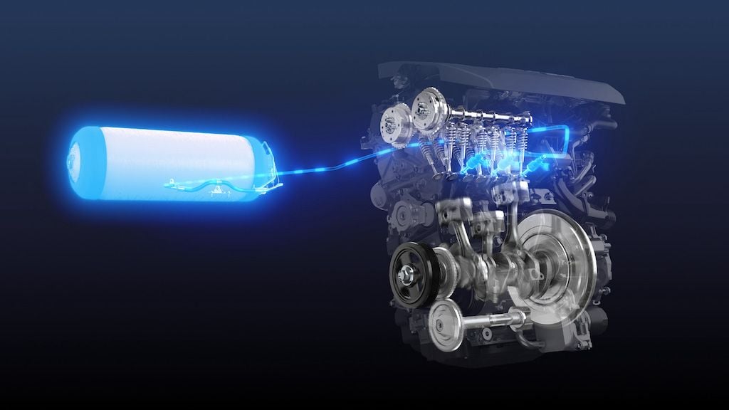 Toyota desarrolla un motor de tres cilindros propulsado por hidrógeno y lo probará en circuito (vídeo)