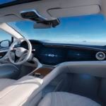 Mercedes-EQ, EQS; Stromverbrauch kombiniert: 19,1-16,0 kWh/100 km; CO2-Emissionen: 0 g/km 

Mercedes-EQ, EQS; Combined electrical consumption: 19.1-16.0 kWh/100 km; combined CO2 emissions: 0 g/km*