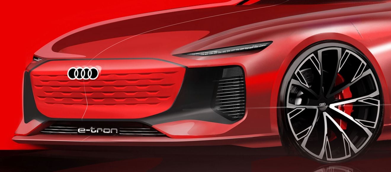 Audi presentará la semana que viene el A5 e-tron, su rival para los BMW i4 y Tesla Model 3