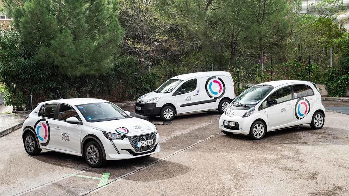 El servicio de carsharing Free2Move amplía su flota y su área de servicio en Madrid