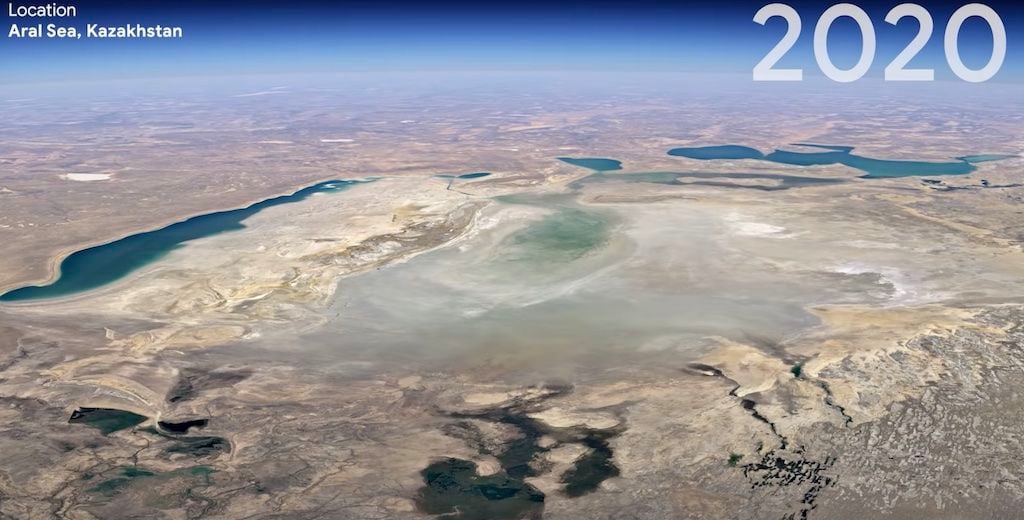 Ahora es posible ver los efectos del cambio climático y el ser humano hasta en tu propio barrio, gracias a Google Timelapse