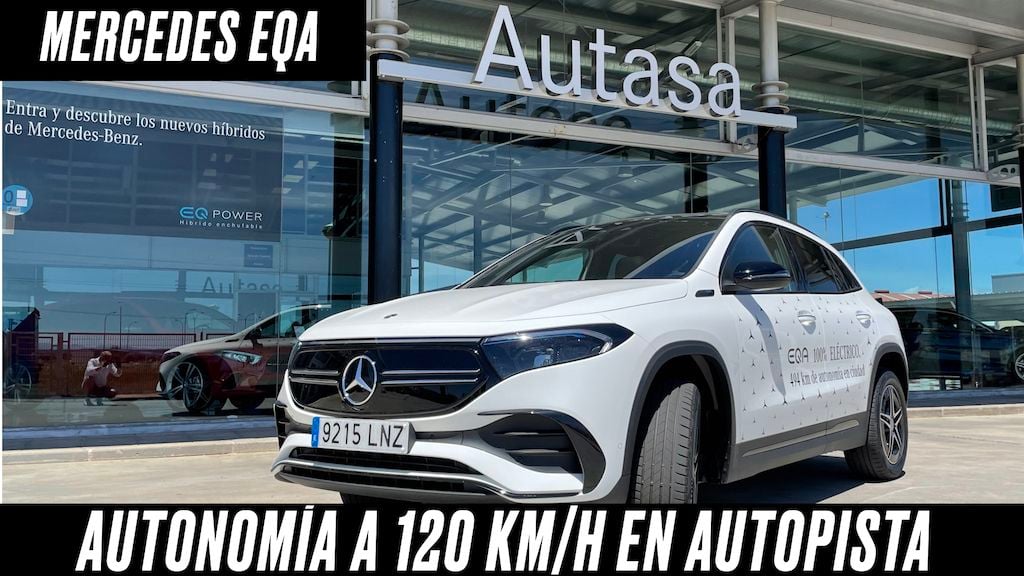 Prueba FCE. Nuevo Mercedes EQA 250 AMG eléctrico ¿cuál es su verdadero consumo en autopista?