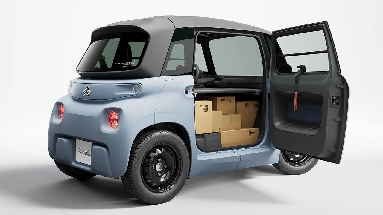 Se presenta el Citroën AMI Cargo, un pequeño eléctrico de reparto ideal para la ciudad