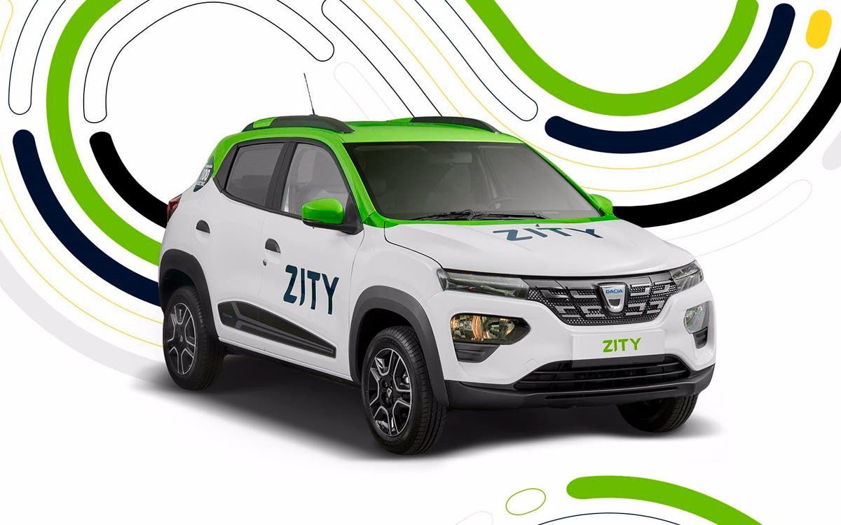 El servicio de carsharing ZITY añadirá pronto el Dacia Spring a su flota madrileña