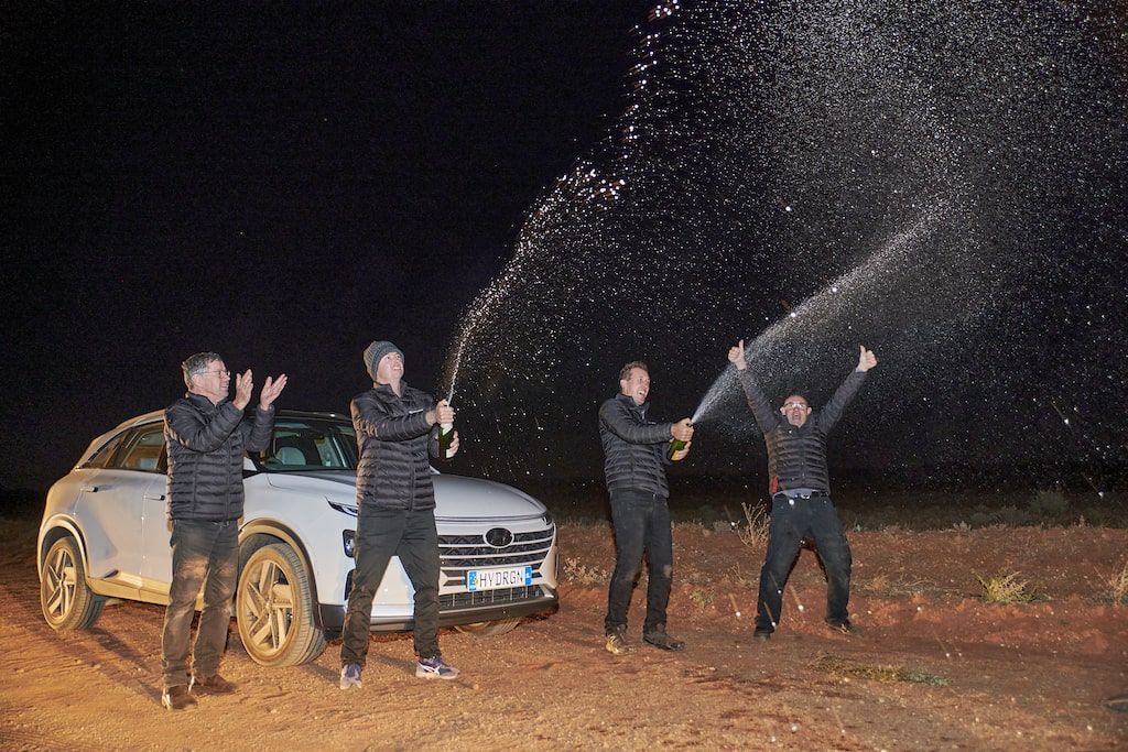 Celebración Hyundai NEXO