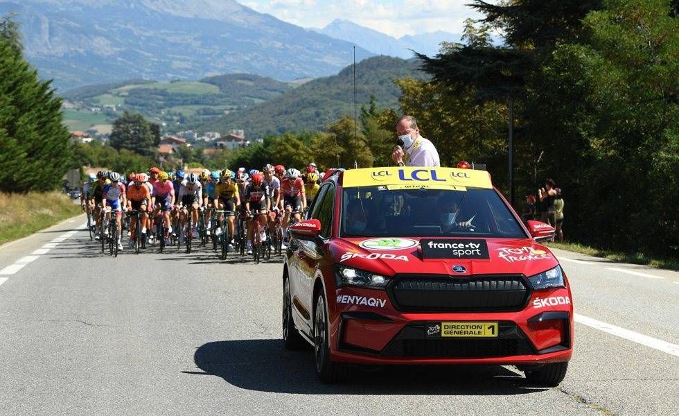 El Škoda Enyaq será el coche oficial del Tour de Francia