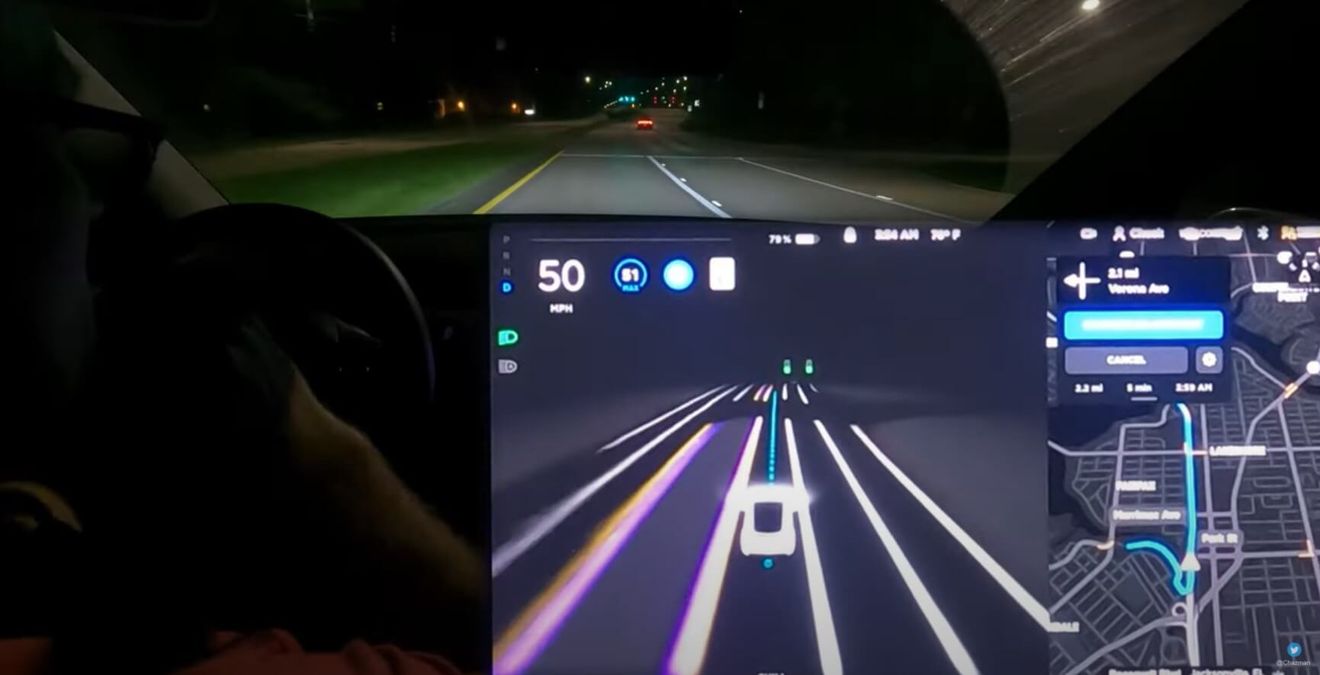 Tesla libera la versión V12 del FSD, que apostará por las redes neuronales para la conducción autónoma