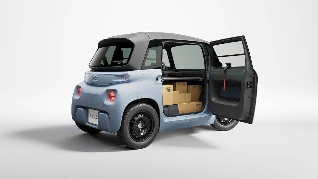 El Citroën Ami Cargo. Una solución de última milla disponible por 8.190 euros antes de ayudas