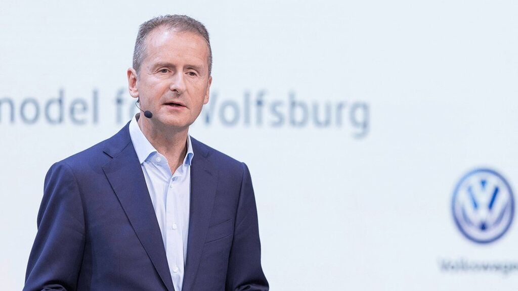 Herbert Diess, CEO de Volkswagen, cree que la electricidad no seguirá aumentando de precio a largo plazo