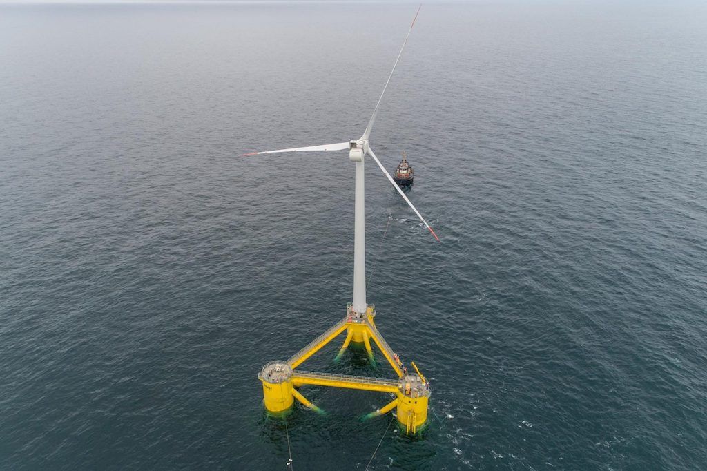 El mayor parque eólico marino flotante del mundo cuenta con tecnología española