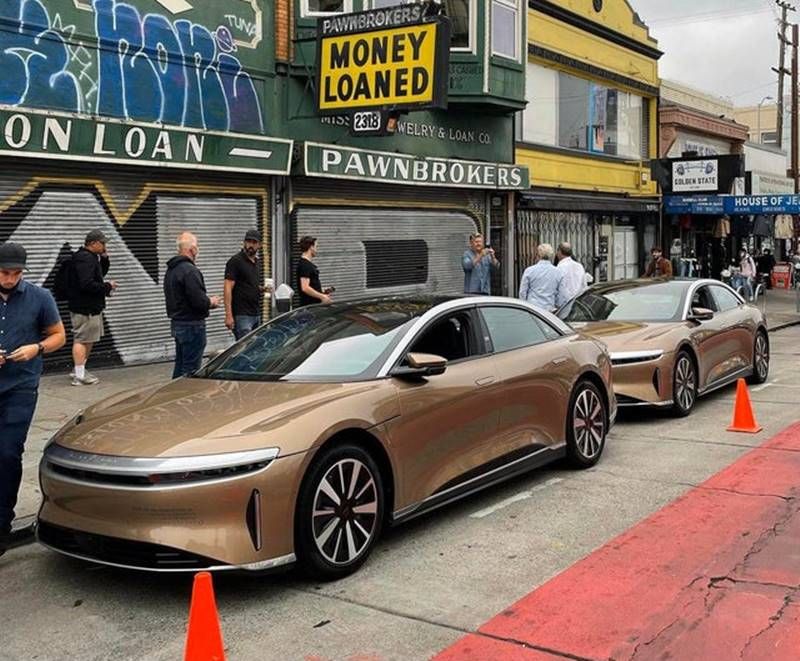 El director de Motortrend prueba el Lucid Air, y supera los 800 kilómetros de autonomía con una carga