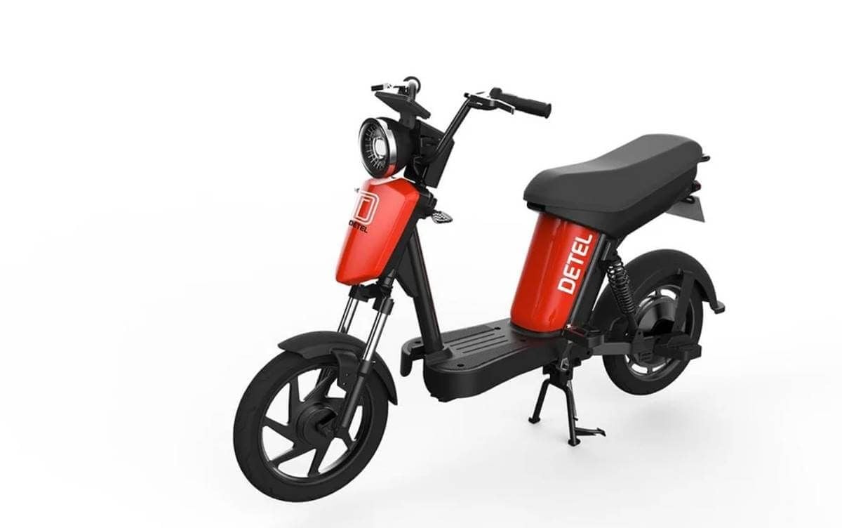 Detel Easy Plus: una bicicleta eléctrica que parece un scooter y por solo 490 euros