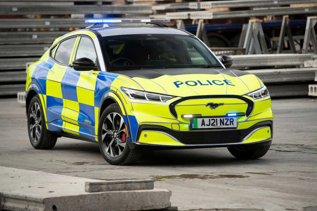 El Ford Mustang Mach-E se prepara para ser coche patrulla de policía en Europa y Norteamérica