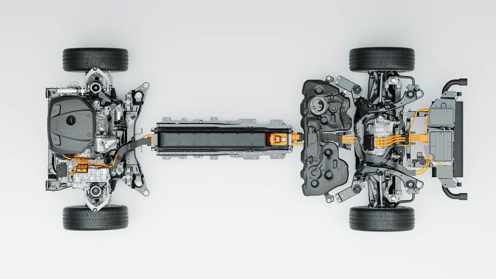 Volvo aumenta la autonomía y potencia combinada de los híbridos enchufables Recharge T6 y T8