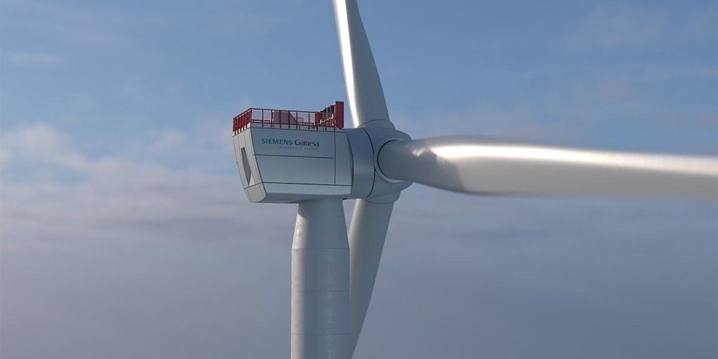 Siemens Gamesa presenta la primera pala de  aerogenerador reciclable