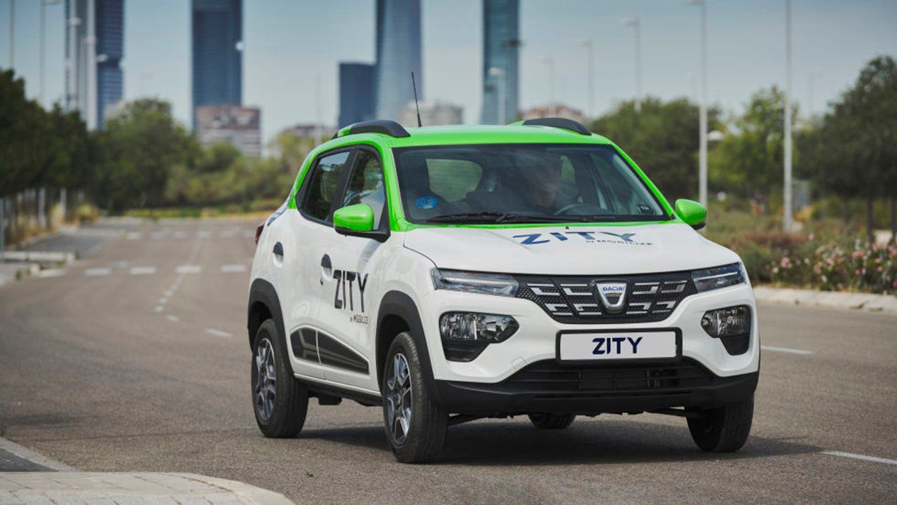 ZITY incorpora el Dacia Spring a su flota madrileña