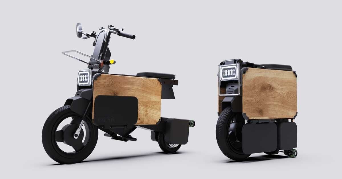 Icoma Tatamel Bike, el scooter eléctrico plegable que puedes llevarte a cualquier sitio