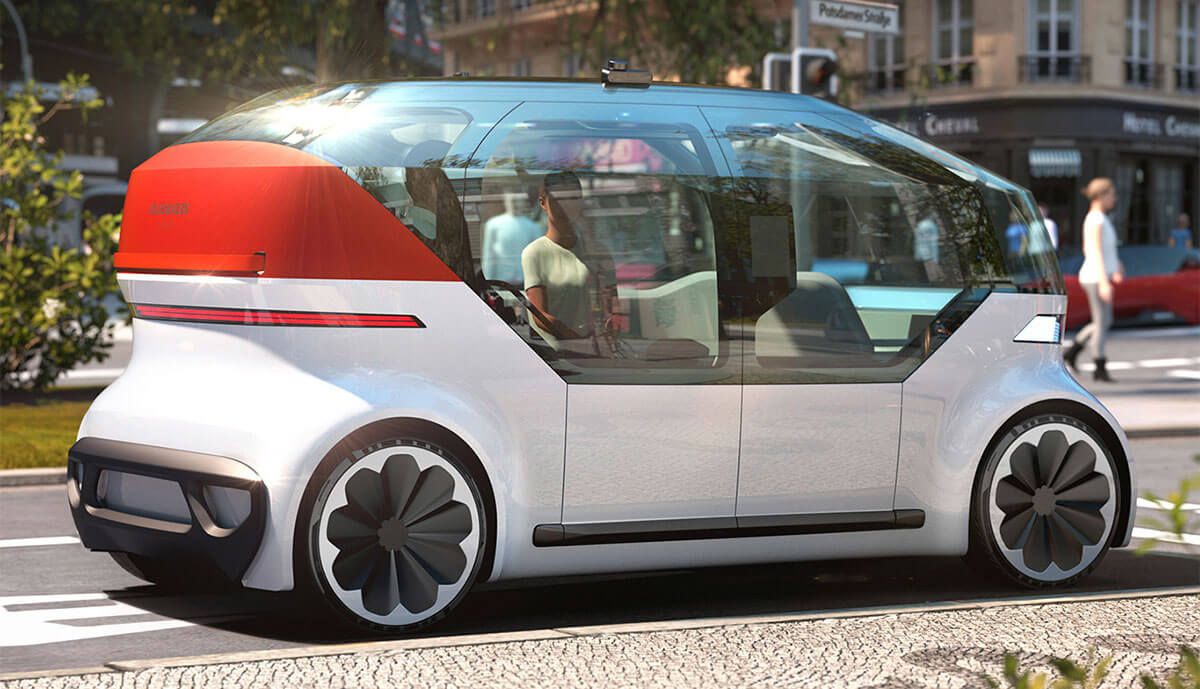 Volkswagen OnePod: un avanzado vehículo eléctrico y autónomo para las ciudades del mañana