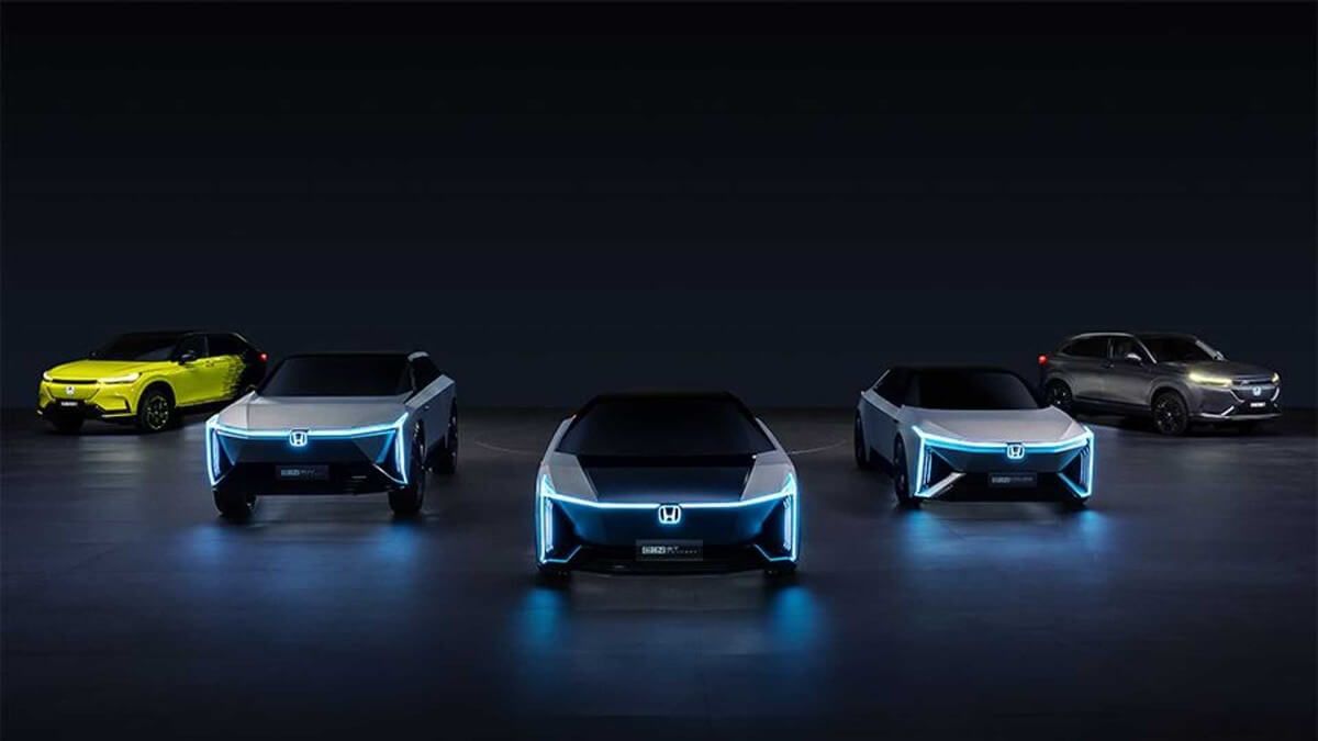 Honda presenta 5 prototipos que adelantan su futura gama eléctrica e:N