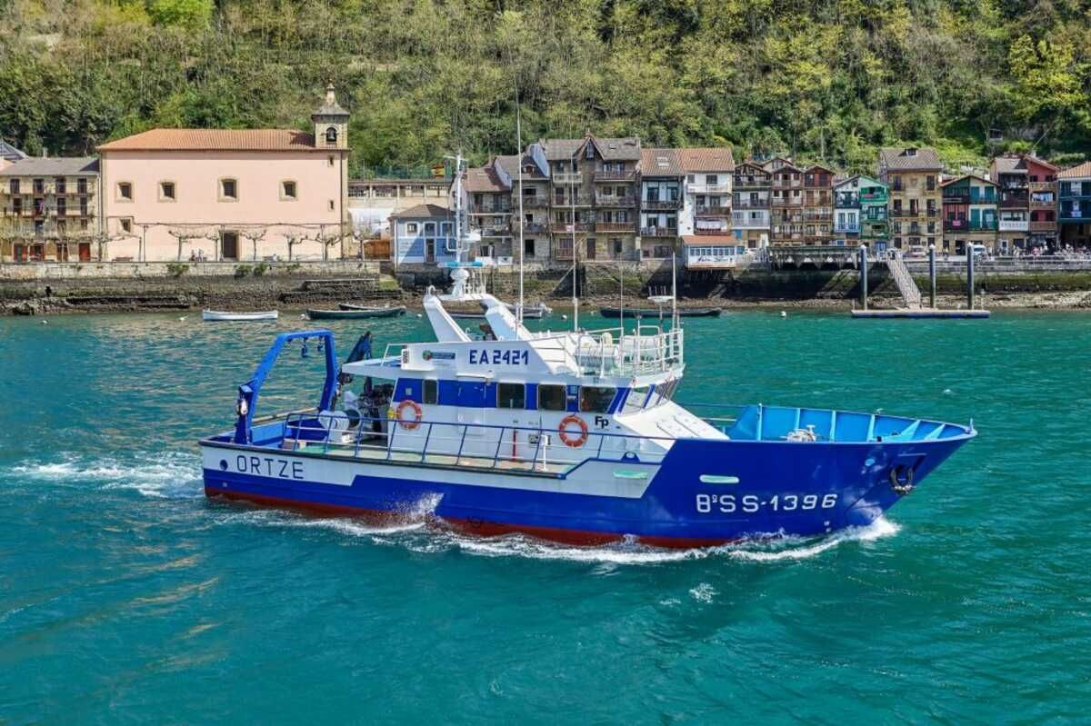 El buque pesquero híbrido ORTZE cumple un año en la mar