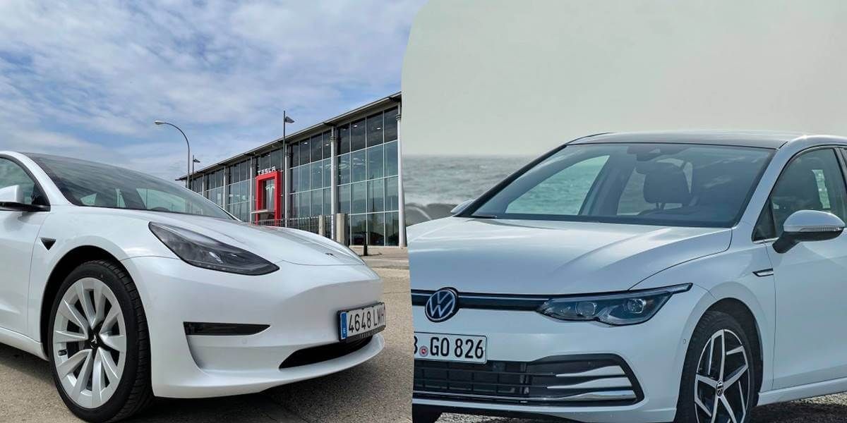 El Tesla Model 3 amenaza el reinado del Volkswagen Golf en Alemania