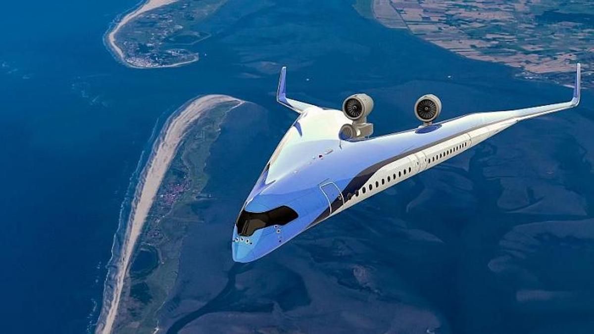 Este avión propulsado por hidrógeno combina dos fuselajes del A380 para cambiar la forma en la que volamos