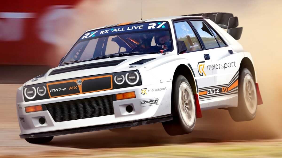 Un Lancia Delta HF Integrale eléctrico de GCK con 680 CV participará en el World RX de 2022