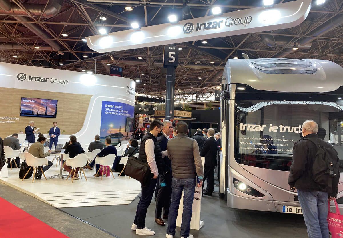 Irizar presenta al público el ie Truck, su camión eléctrico con extensor de autonomía de gas opcional