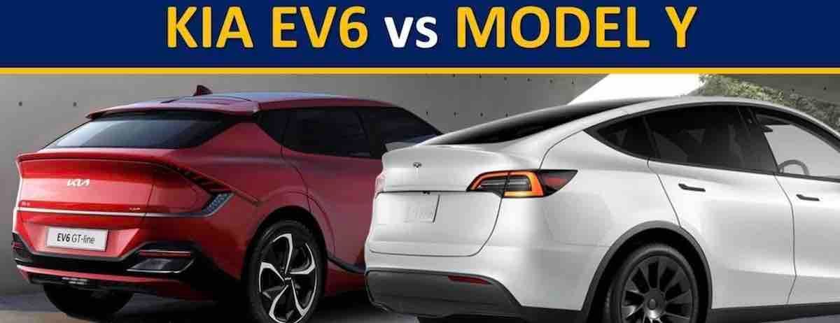 SUV eléctricos: KIA EV6 frente al Tesla Model Y