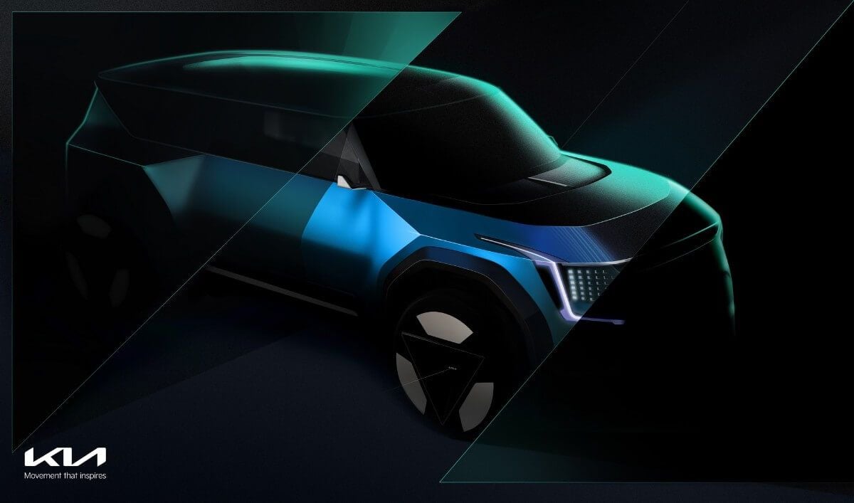 Primeras imágenes del KIA Concept EV9, un SUV eléctrico de gran tamaño