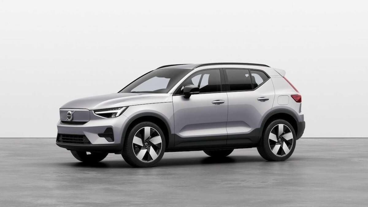 Se filtra el restyling del Volvo XC40 Recharge, que recibe una estética actualizada