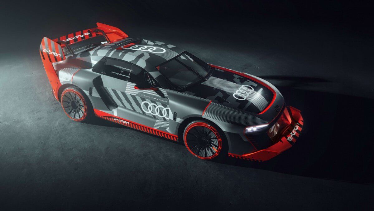 Audi S1 e-tron quattro Hoonitron: un homenaje eléctrico al legendario Audi Quattro para la próxima Gymkhana de Ken Block