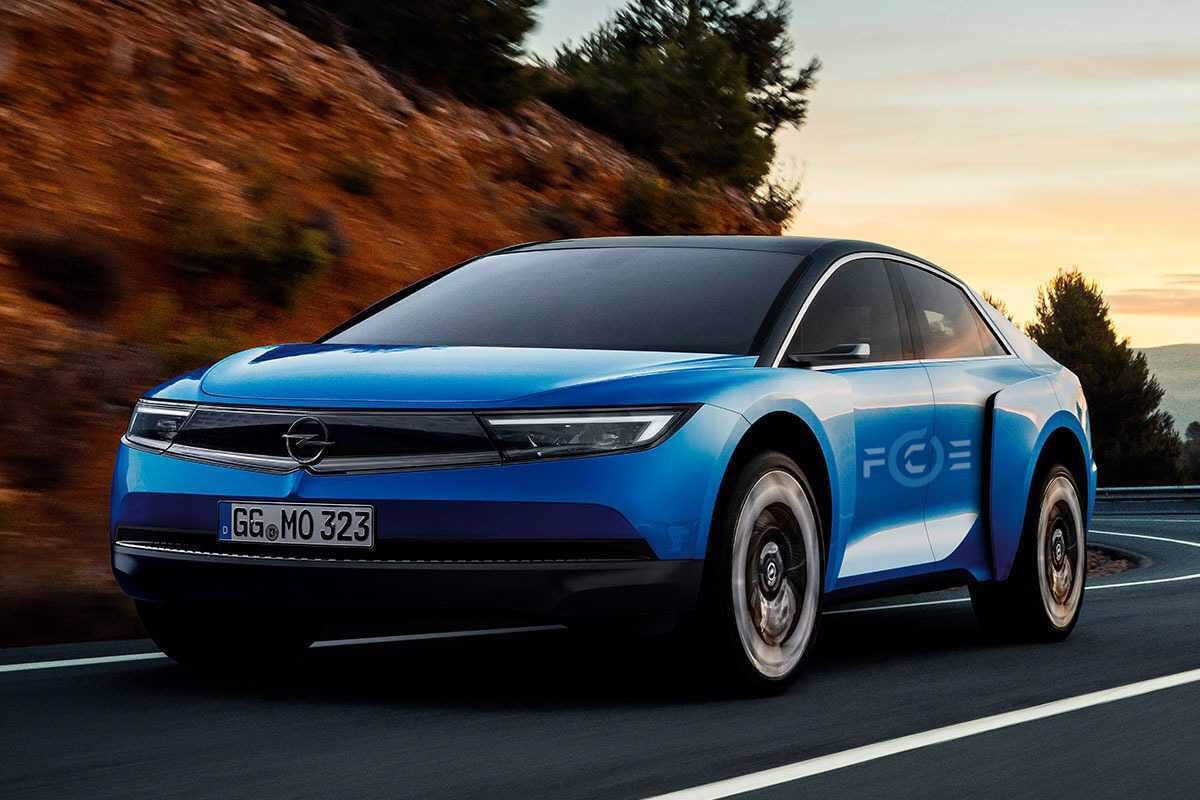 Así será el Opel Manta-e, un crossover deportivo con el Tesla Model Y en el punto de mira