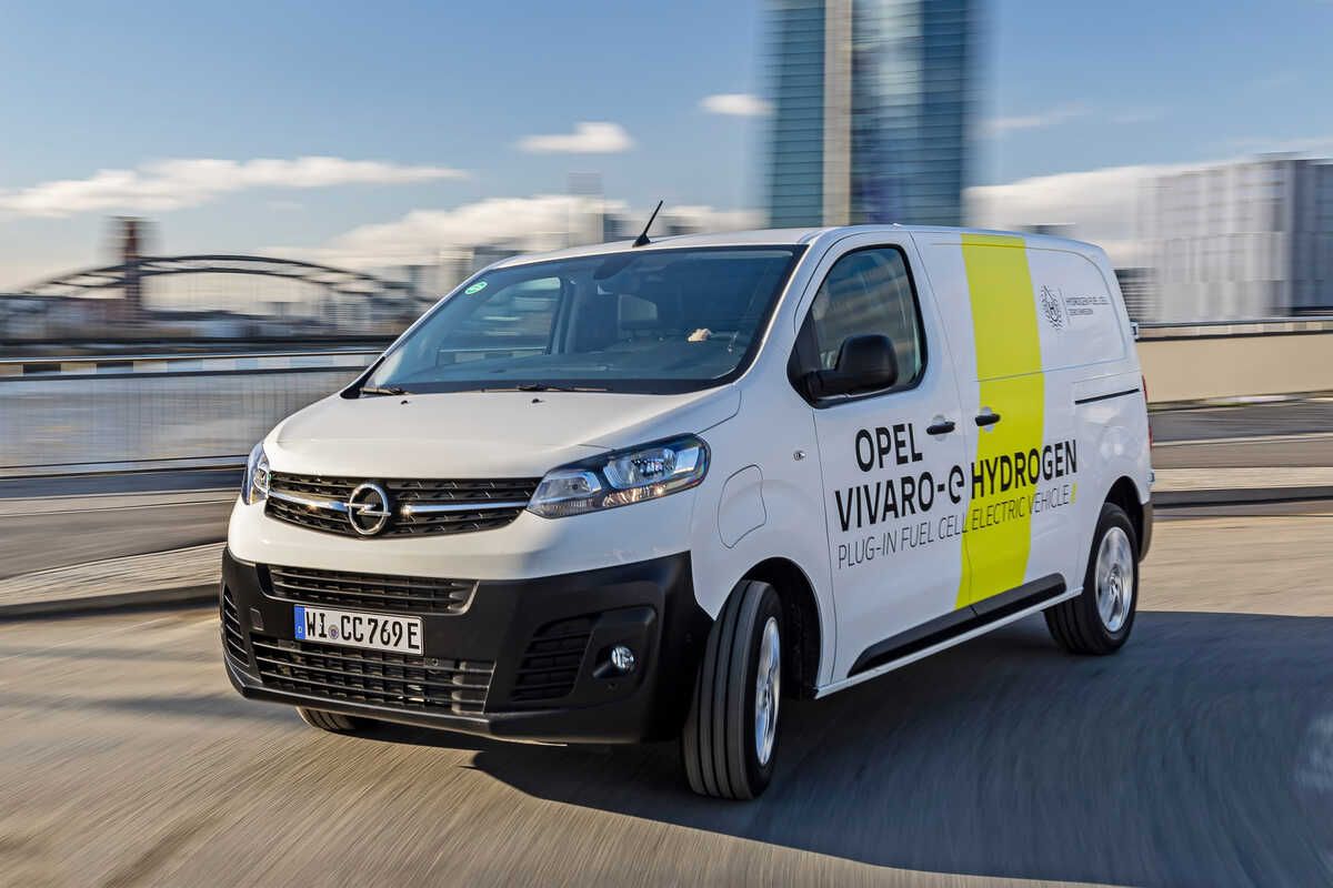 El Opel Vivaro-e a hidrógeno está listo para trabajar, ya está en producción