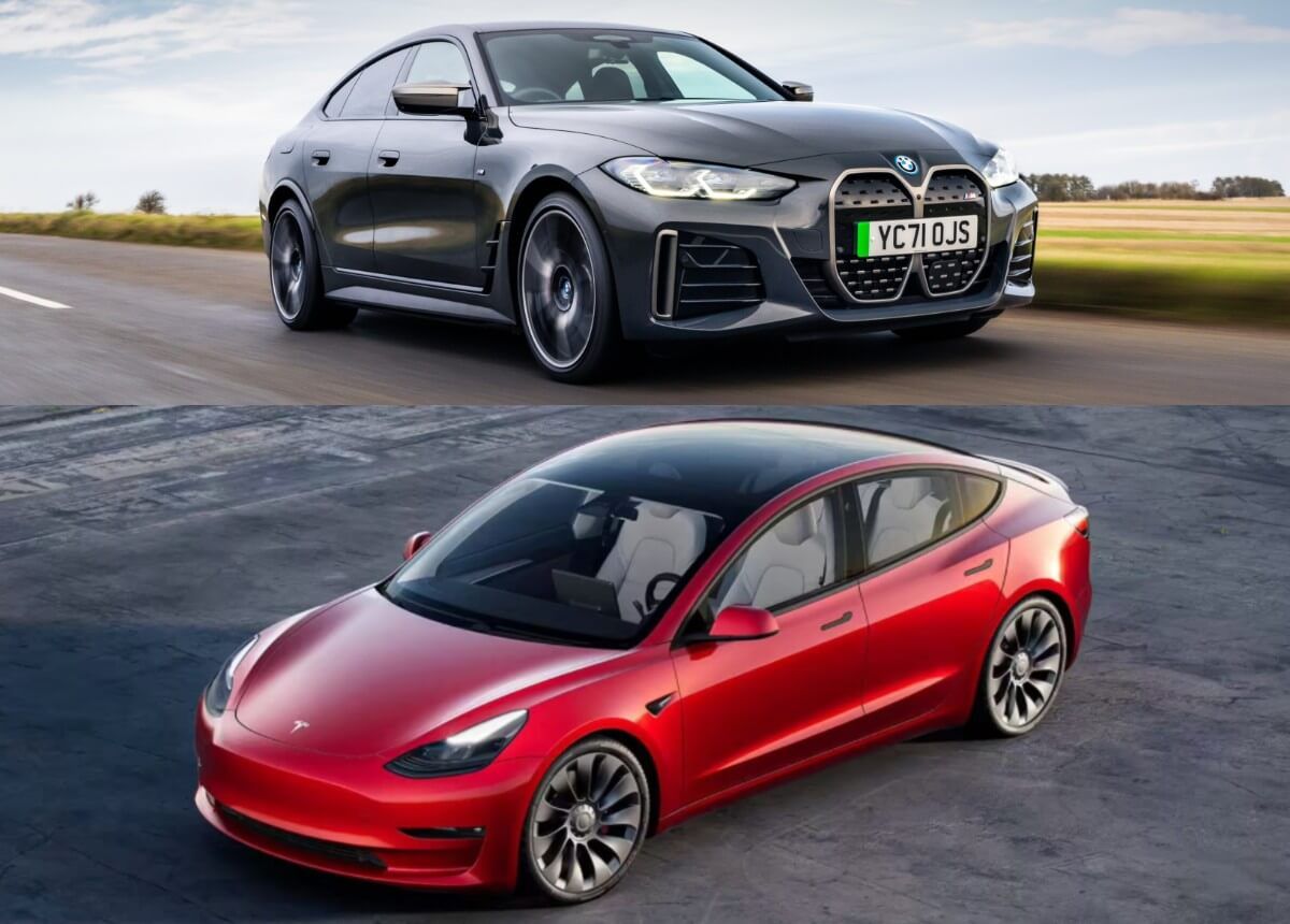 BMW i4 vs Tesla Model 3. ¿Qué sedán eléctrico es mejor compra?