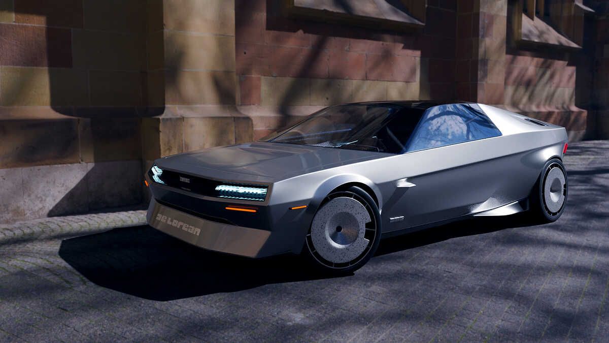 Así podría ser el DeLorean del futuro