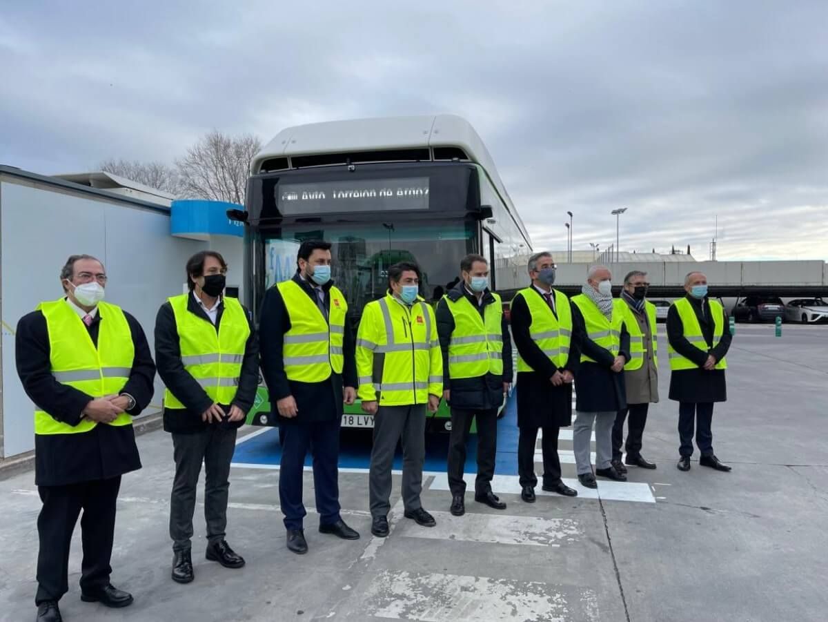 La Comunidad de Madrid pone en marcha su primer autobús de hidrógeno