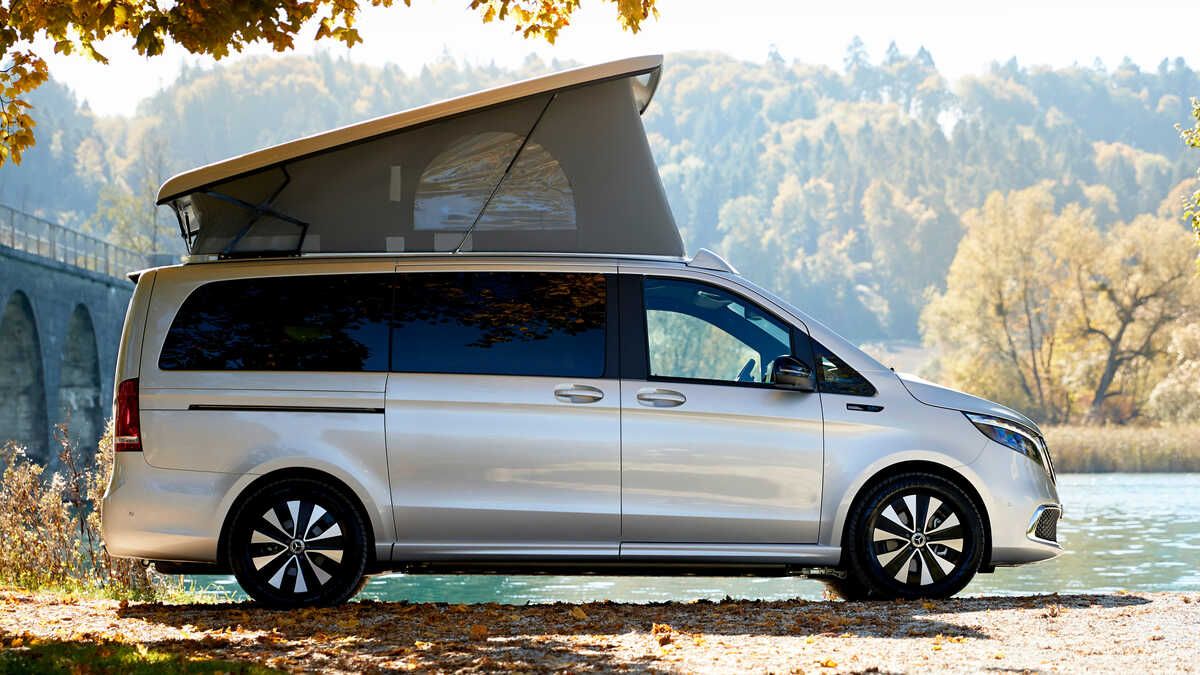 La Mercedes EQV ya está disponible en versión Camper con baterías entre 60 y 90 kWh y un precio desde 67.818,10 euros