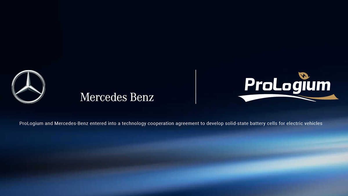 Mercedes-Benz y ProLogium amplían su colaboración en baterías de estado sólido para coches eléctricos