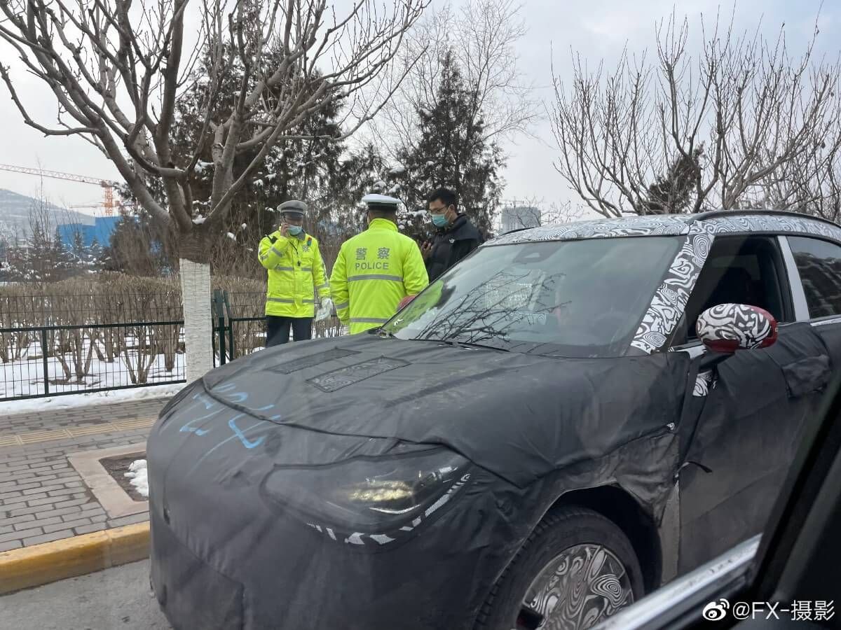 Nuevas imágenes del SUV eléctrico de Smart, que continúa sus test en China