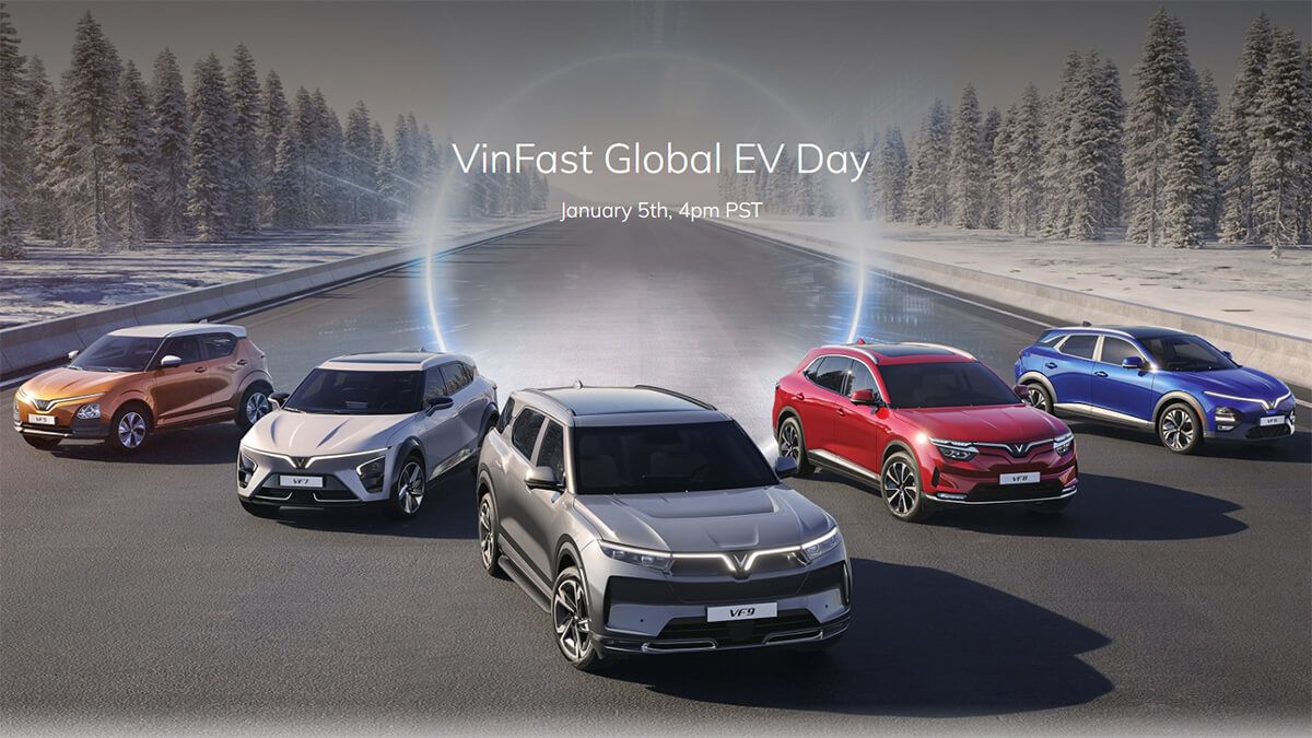 VinFast presenta su nueva gama de SUV eléctricos, que abarca de los segmentos A al E