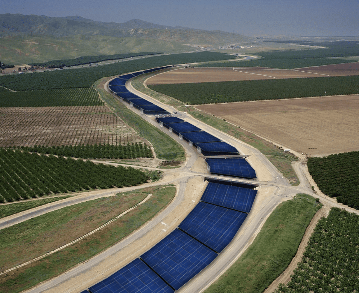 navarra cubrir canales paneles solares