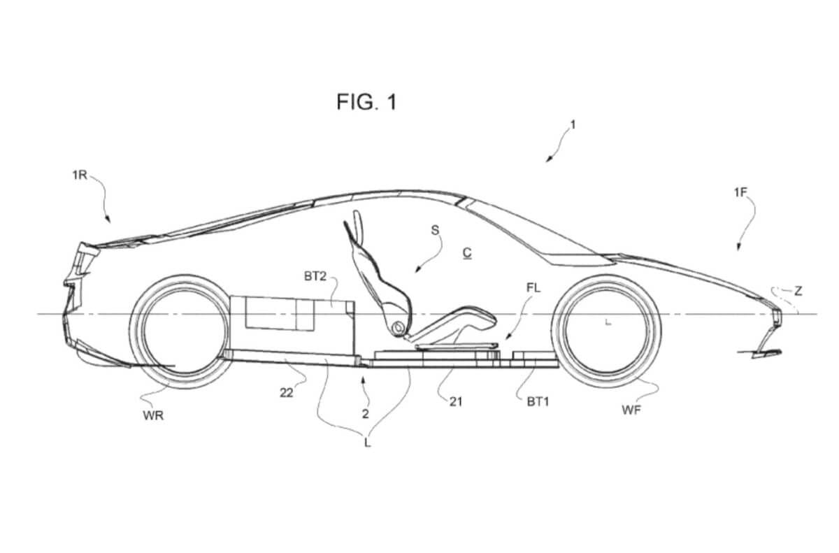 Se filtran las patentes del primer coche eléctrico de Ferrari