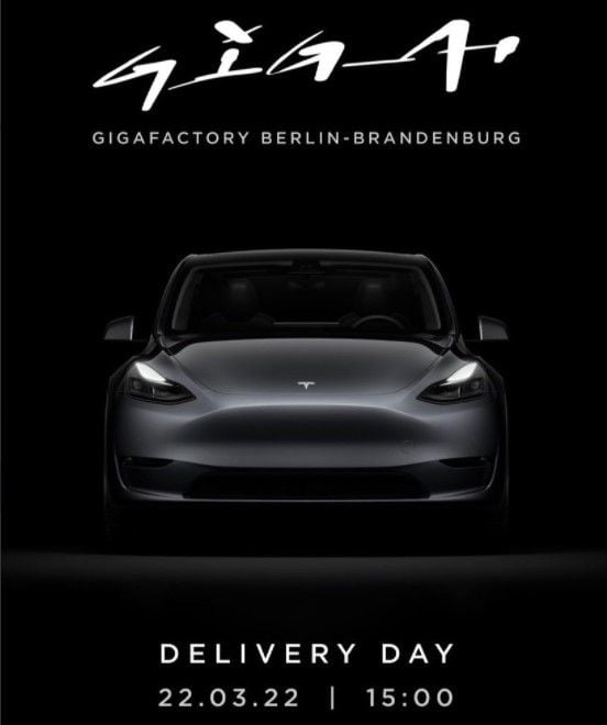 Tesla envía las invitaciones para el evento de apertura de la Gigafábrica de Alemania