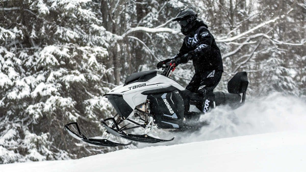 Taiga Nomad, ya a la venta su moto de nieve con motor eléctrico