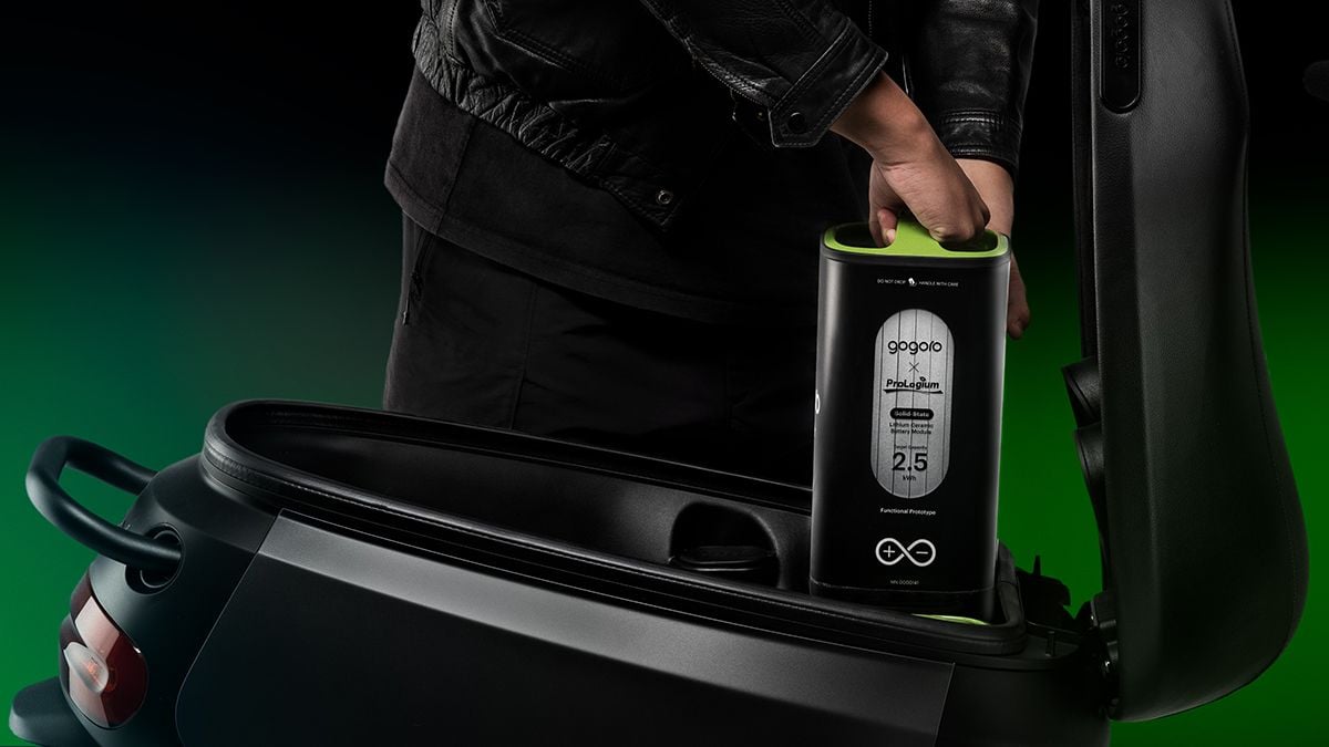 Gogoro presenta la primera batería intercambiable con electrolito sólido y un 47% más capacidad